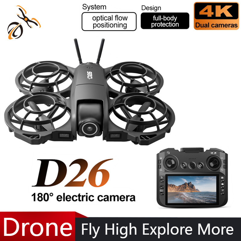 D26 Drone 4K Aerial HD 180° Ca - огляд і ціна Drone Battery Adapter